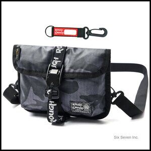 Tactical Crossbody Bag Anti-Theft Waterproof Cordura Camo Adjustable Strap